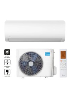 2,6 kW, Midea MGP2X-09-SP Xtreme Save Pro Inverteres oldalfali split klíma, Wifi